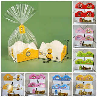  Sỉ combo 100 Túi Gấu Đựng Bánh Cookies Bánh Mì Đựng Bánh Kẹo Quà Tặng 1 6 Trung Thu Cho Bé 