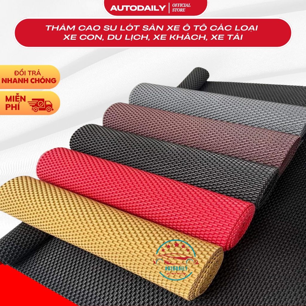 Thảm Lót Sàn Xe Ô Tô Cao Su Cao Cấp - Autodaily