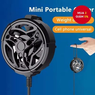 Tay cầm chơi game Tản nhiệt di động Gió lớn Quạt nhỏ di động cho iPhone Samsung Huawei Xiaomi Quạt làm mát đa năng Minifan