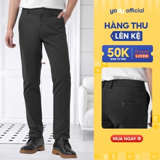 [Đồng giá] Quần âu kaki nam YODY quần công sở dáng slim fit co giãn 2 chiều thoải mái TRA - QKM6017