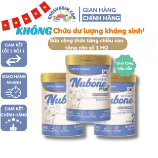 Sữa cho bé Nubone Plus+, Step 1, Step 2 750gr DATE luôn về mới nhất