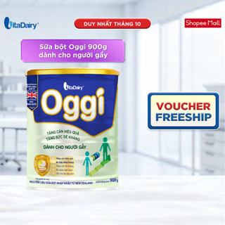 Sữa bột OGGI 900g cho người gầy - VitaDairy