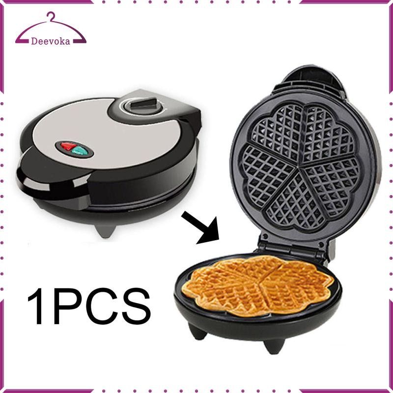 Máy làm bánh quế Máy làm bữa sáng 1200W Máy làm bánh mì nướng di động Máy làm bữa sáng Máy làm bánh Pancake cho cửa hàng tráng miệng Tập hợp cắm trại