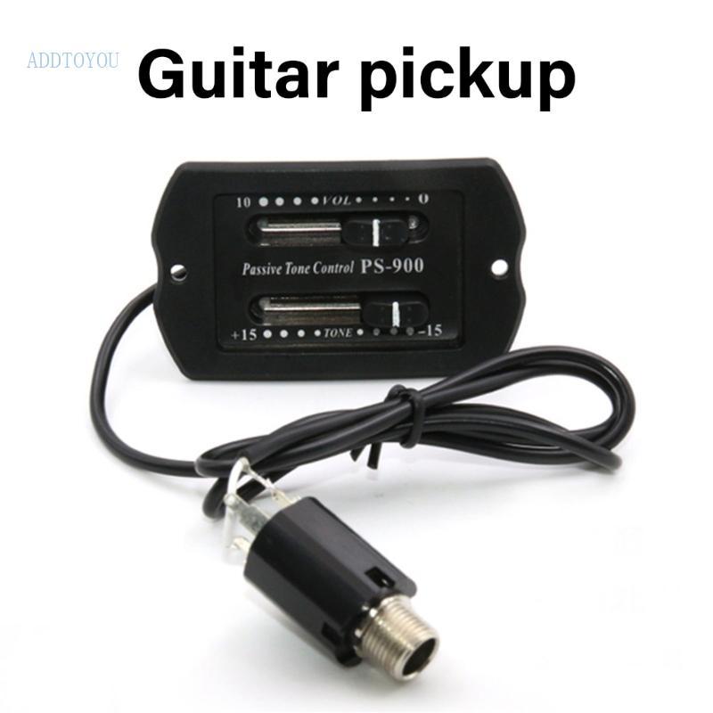 TY Acoustic Guitar Preamp Ban Nhạc Preamp EQ Equalizer Piezo Pickups Acoustic Guitar Pickup 2 Band E