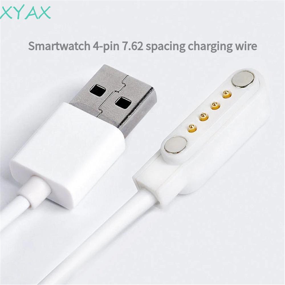 Đồng hồ thông minh XYAX Nam đến 4 Pin USB 2.0 Y95 KW18 KW88 KW98 DM 7.62 Dây sạc bền không gian