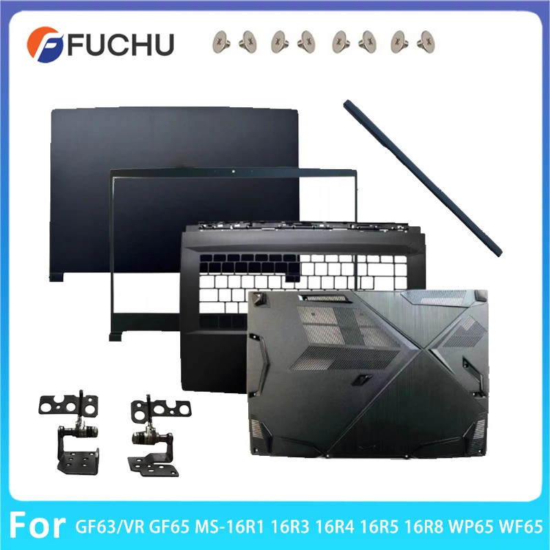 * Máy tính xách tay thay thế cho GF63 GF65 MS-16R1 16R3 16R4C LCD Top Case / Vỏ viền / Vỏ tựa lòng b