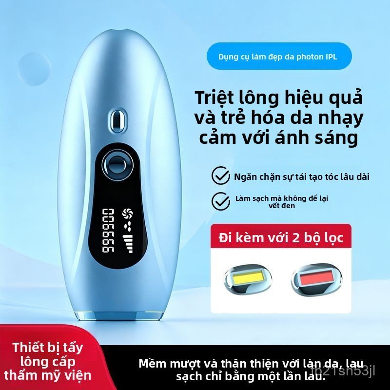 Máy triệt lông IPL đa năng hỗ trợ trị mụn trẻ hóa da tại nhà bán chạy nhất