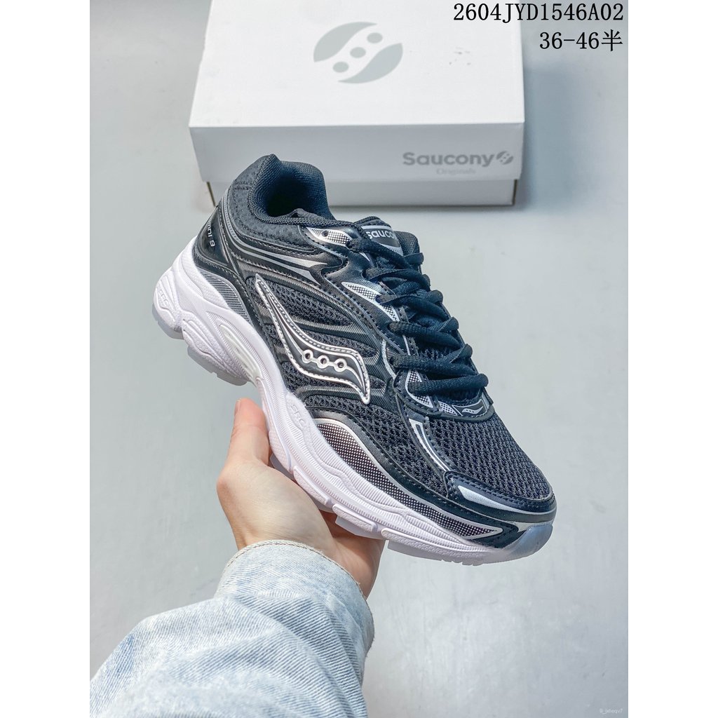 Giày Saucony Pro Grid Omni 9 sneaker unisex running training breathable cushioning comfort fit chính
