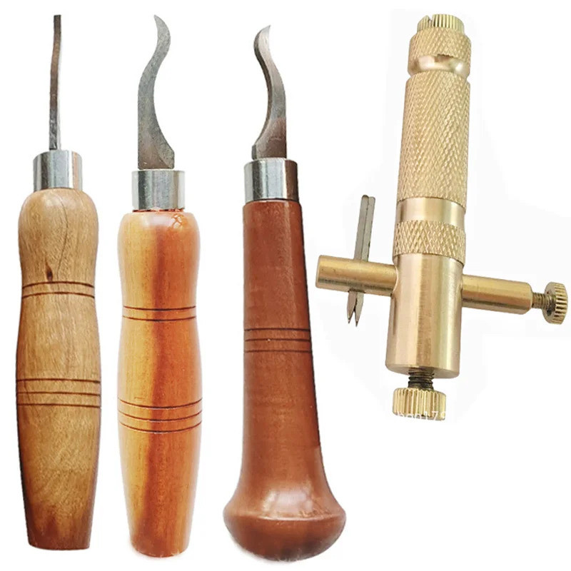 Violin Viola Purfling Inlay Cutter Graver Cleaner Clean Groove, Violin Black and White Strip Inlay T