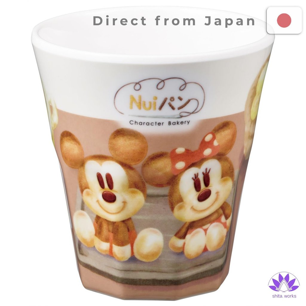 ・Direct from Japan・ Cốc nhựa melamine trẻ em Skater 270ml Disney Nui Pan Mickey & Friends dành cho