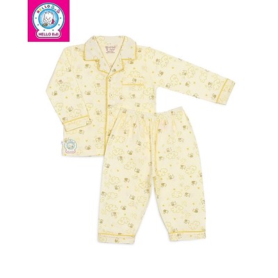 Bộ Pyjamas dài bé trai bông ngẫu nhiên BA0187