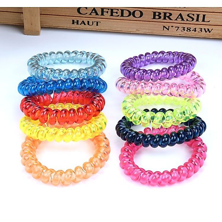 Dây Buộc Tóc Lò So Đen Quốc Dân Siêu Bền Không Dính hay làm đứt Tóc - SP000655