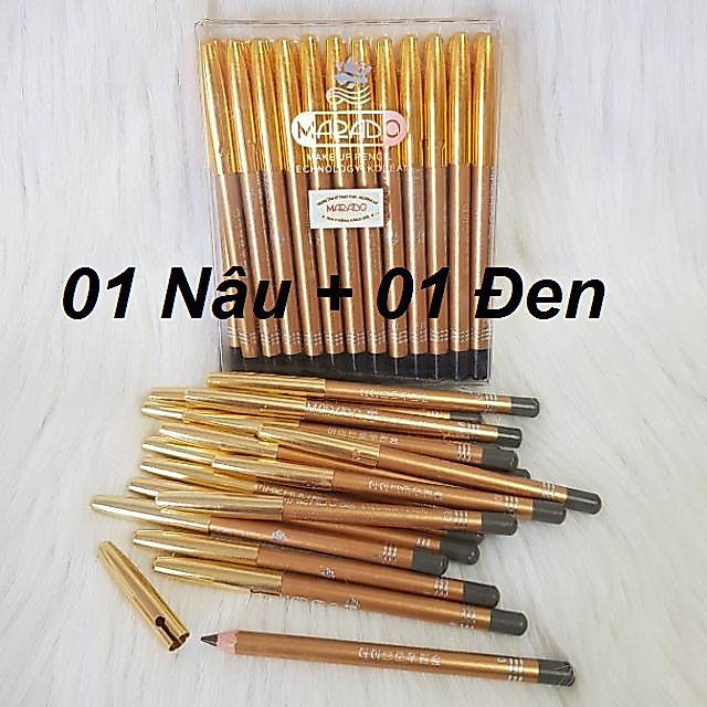 Chì kẻ mày Marado Eyebrow Pencil Hàn Quốc chì mày bỏ túi