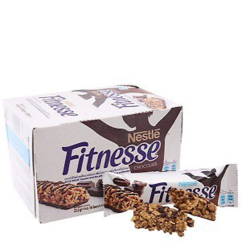 Combo 10 Thanh Bánh Ngũ Cốc Nestle Fitnesse Socola 23.5G date Mới
