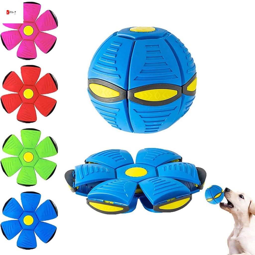 Đèn LED Đồ chơi đĩa bay UFO - Bóng ném ma thuật cho trẻ em ngoài trời Bóng đĩa bay ma thuật ném máy 