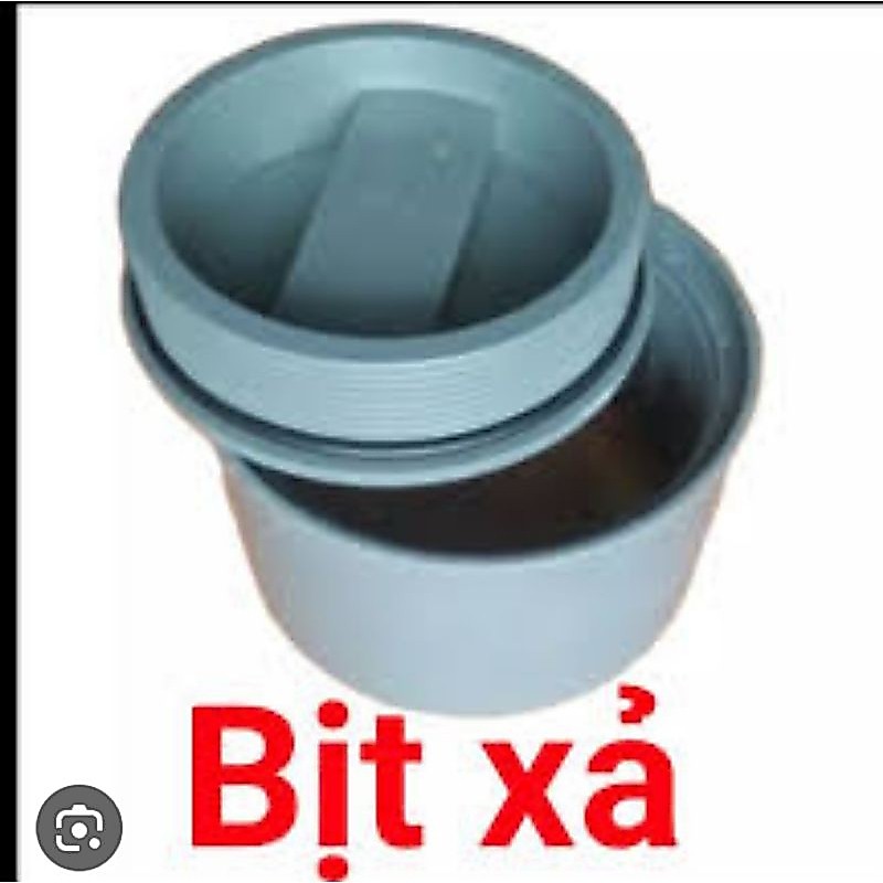 Bịt xả thông tắc phi 125. phi 140. phi 160 pvc nhựa tiền Phong
