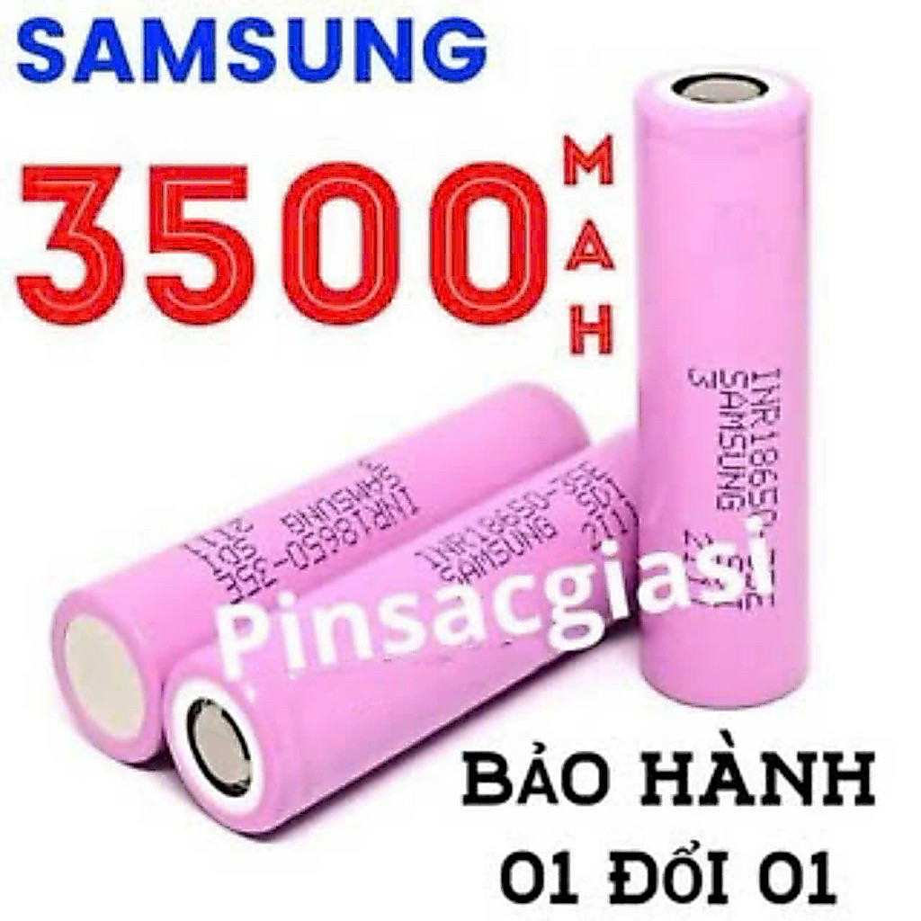 Pin 18650 3500mah SAMSUNG 35E Chính Hãng