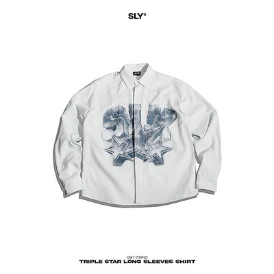 Áo sơ mi tay dài oxford SLY Triple Star