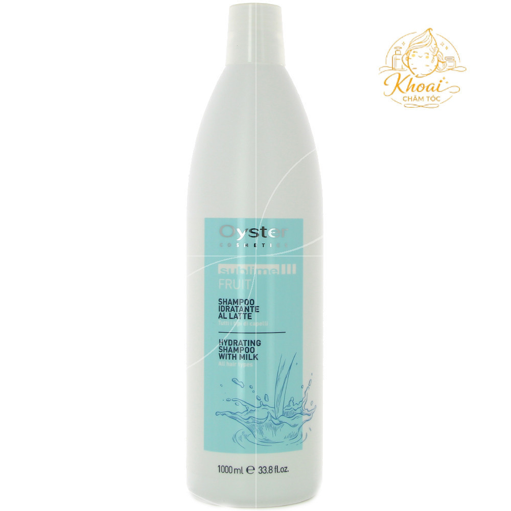 Dầu gội cấp ẩm cho tóc Oyster Sublime Fruit Hydrating Shampoo With Milk 1000ml <TX>