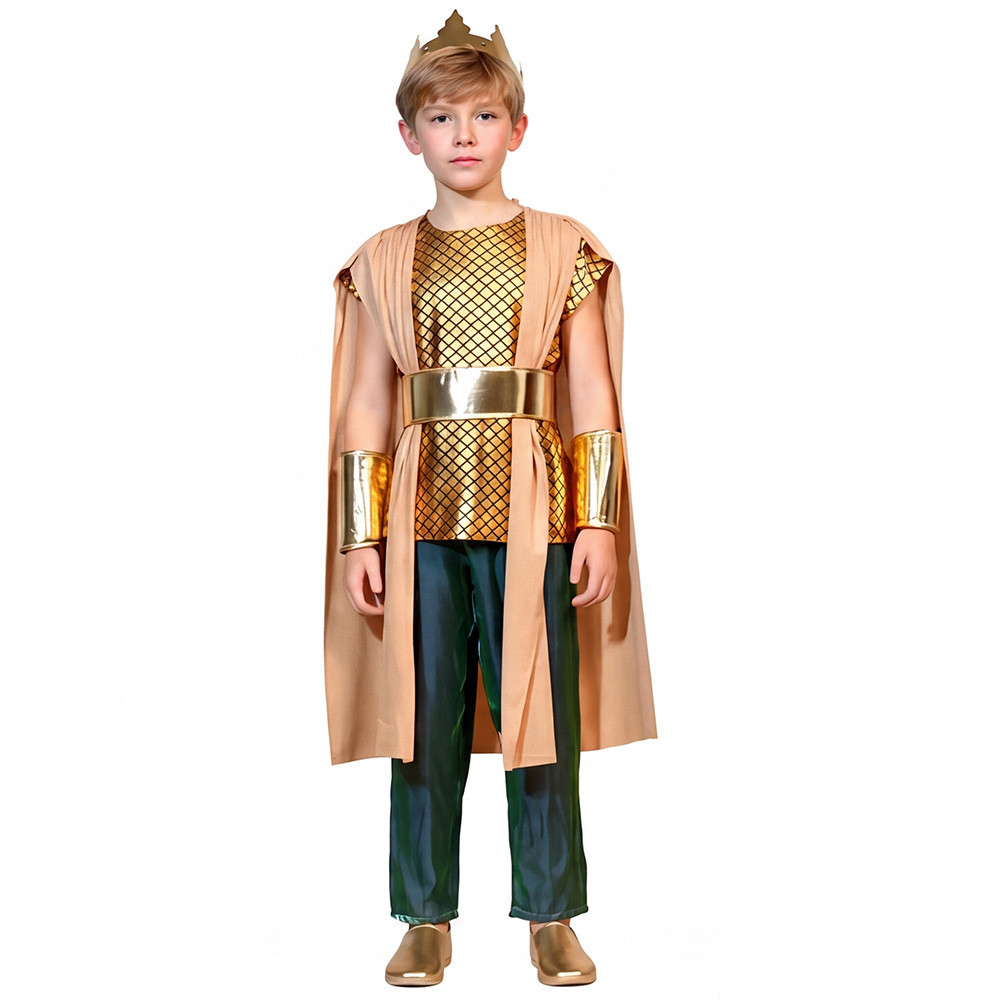 Halloween Trẻ Em Aquaman Trang Phục Hóa Trang Halloween Hóa Trang Trang Hóa Trang Cosplay Quần Áo WJ