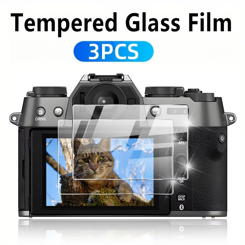 3 Máy Ảnh Kính HD Bảo Vệ Màn Hình LCD Cho Fujifilm instax-mini-LiPlay GFX-50S-II GFX-50S GFX-50R GFX
