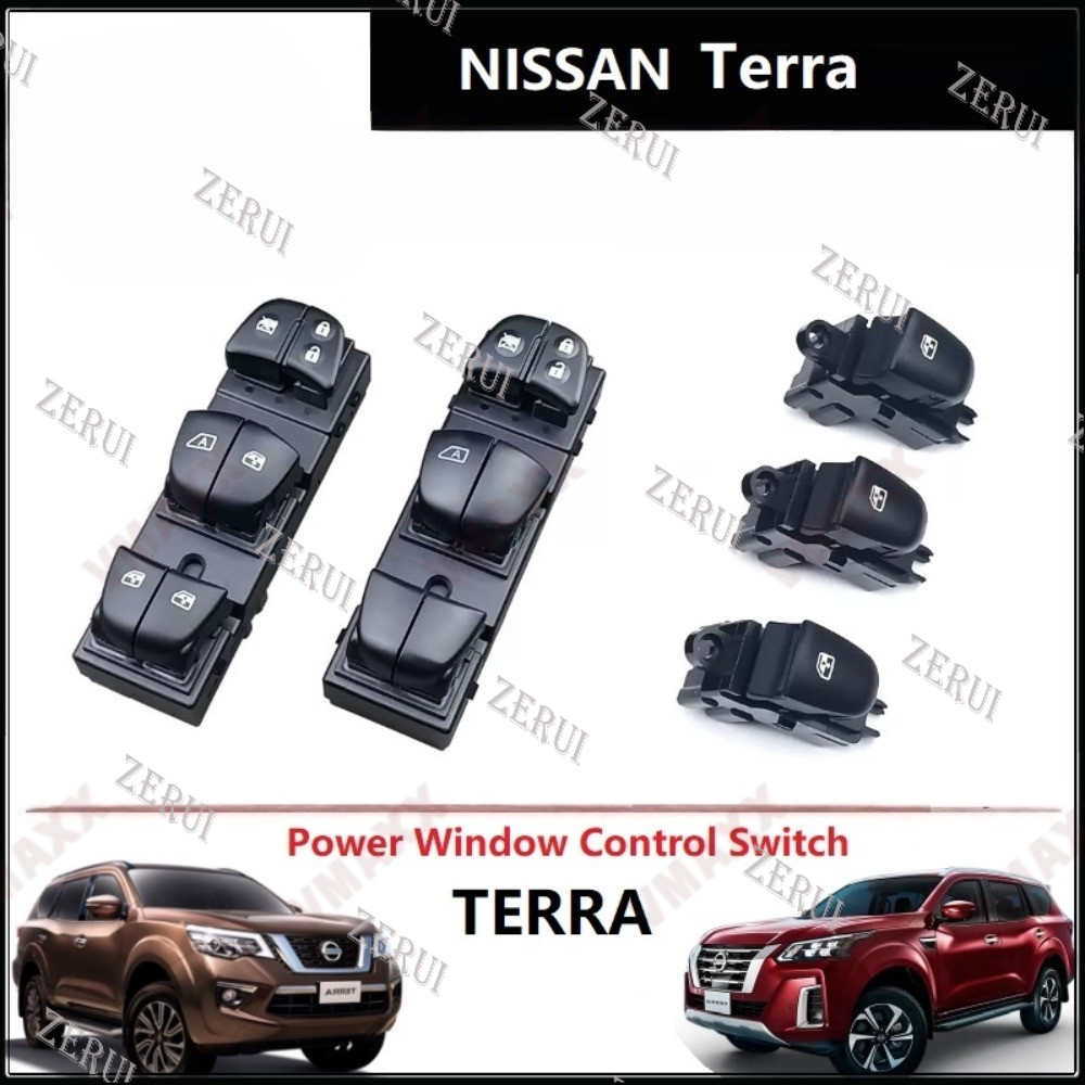 ZR Dành Cho Nissan Terra Power Window Control Switch Kính Nâng Nút Cho Nissan Terra 2016 - Hiện Tại