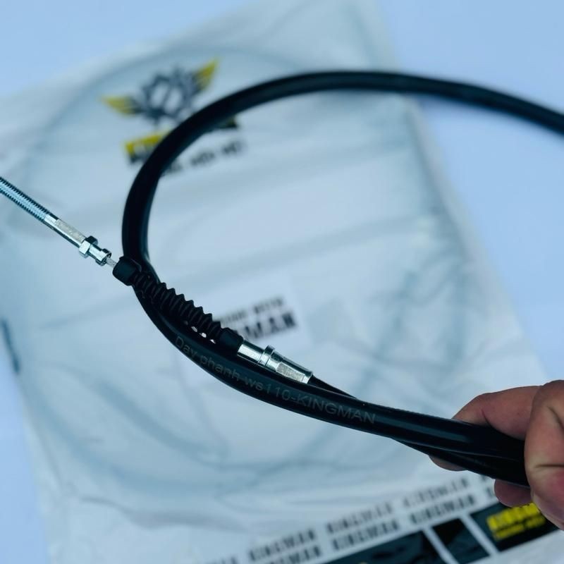 Dây phanh xe máy thương hiệu KINGMAN dày dặn, lõi cáp thép chịu lực cao cấp, KINGMAN