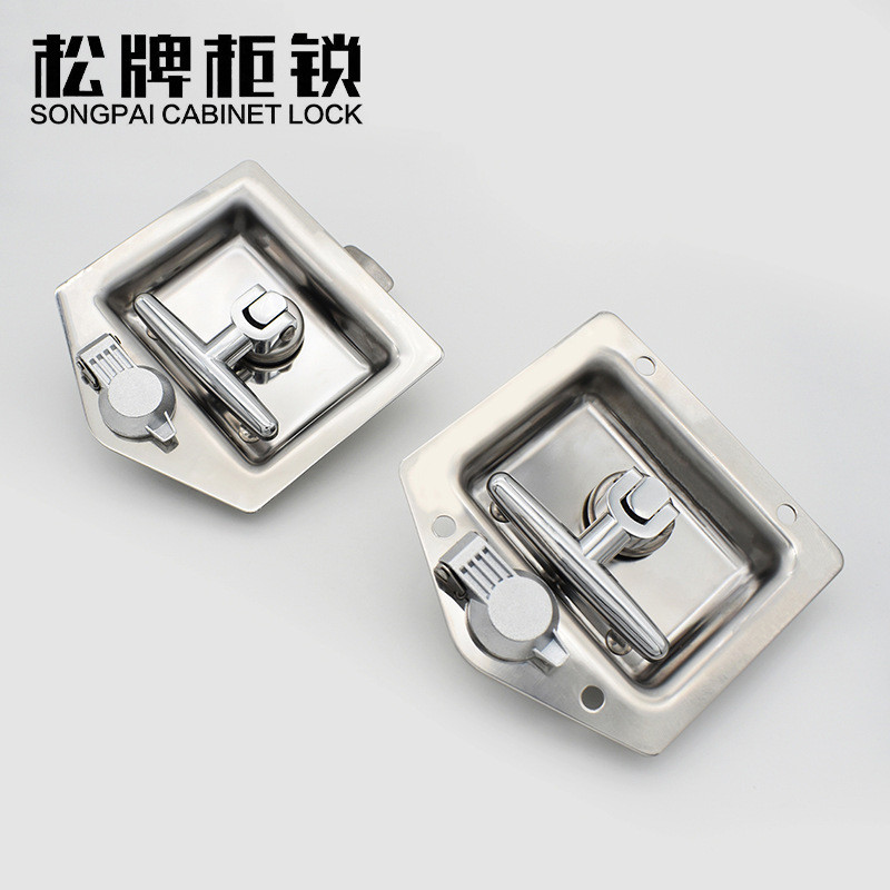 Song Thương Hiệu Tủ Khóa MS857 Thép Không Gỉ Bảng Điều Khiển Khóa Kỹ Thuật Máy Móc Khóa Cửa Tủ Điện 