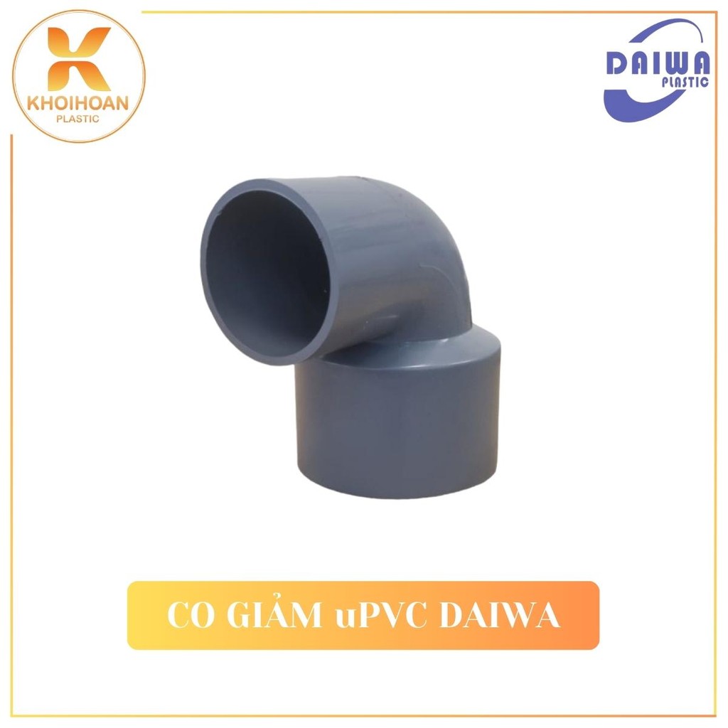 Combo 5 Cút Giảm, Co Rút Nhựa uPVC Daiwa 49/21 49/27 49/34 49/42 60/21 60/27 60/34 60/42 60/49 KH
