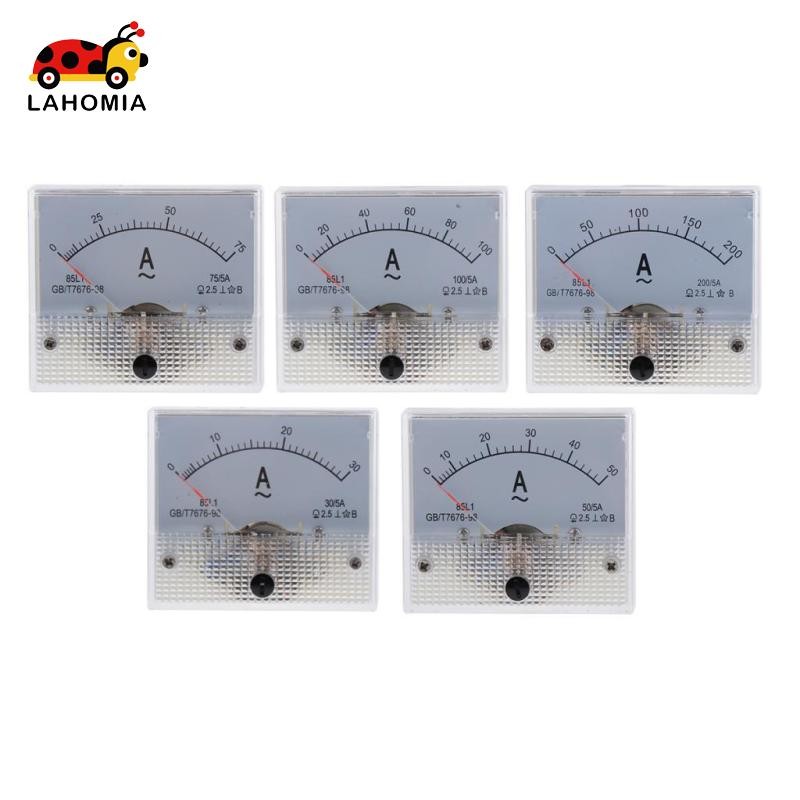 Ampe kế Analog chính xác để đo dòng điện, mẫu 85L1, phạm vi 0-200A