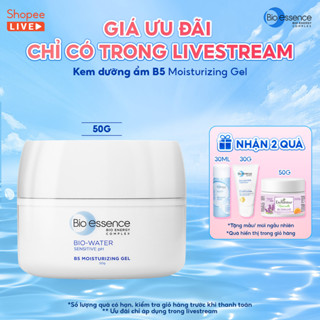 Kem dưỡng ẩm Bio-Essence Bio-Water B5 Moisturizing gel 50g - Live stream