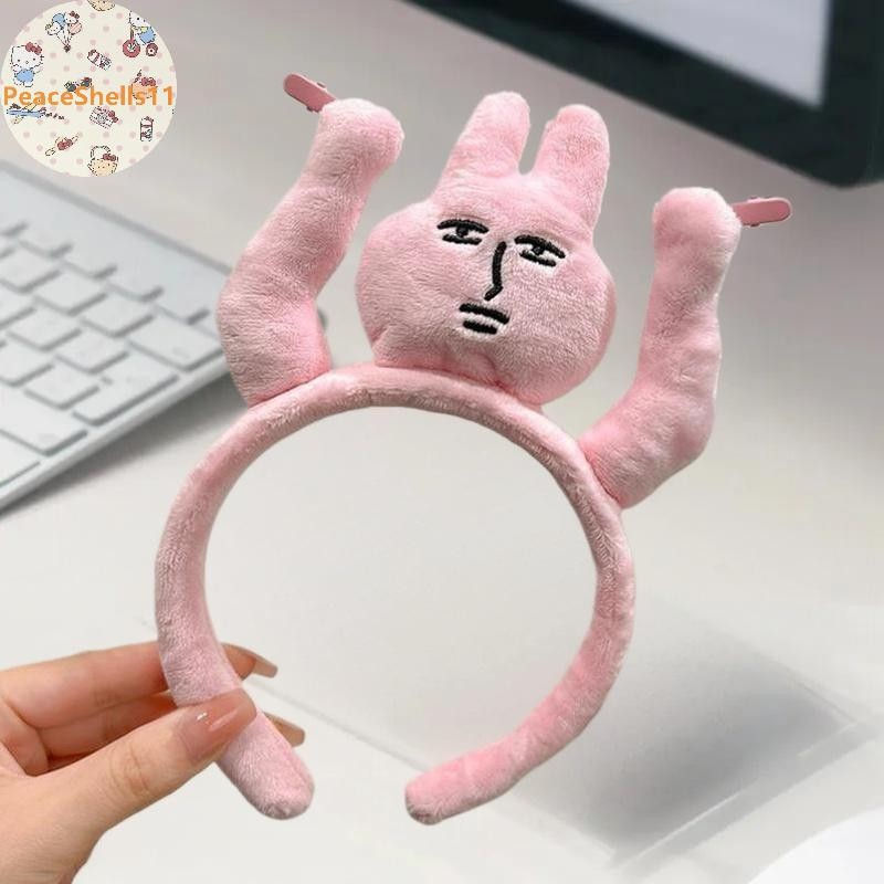 PeaceShells 1 Fun Raise Your Hands To Pull Your Hair, Pink Bunny s, Funny Fun s, Grab Bangs, Hair Ti