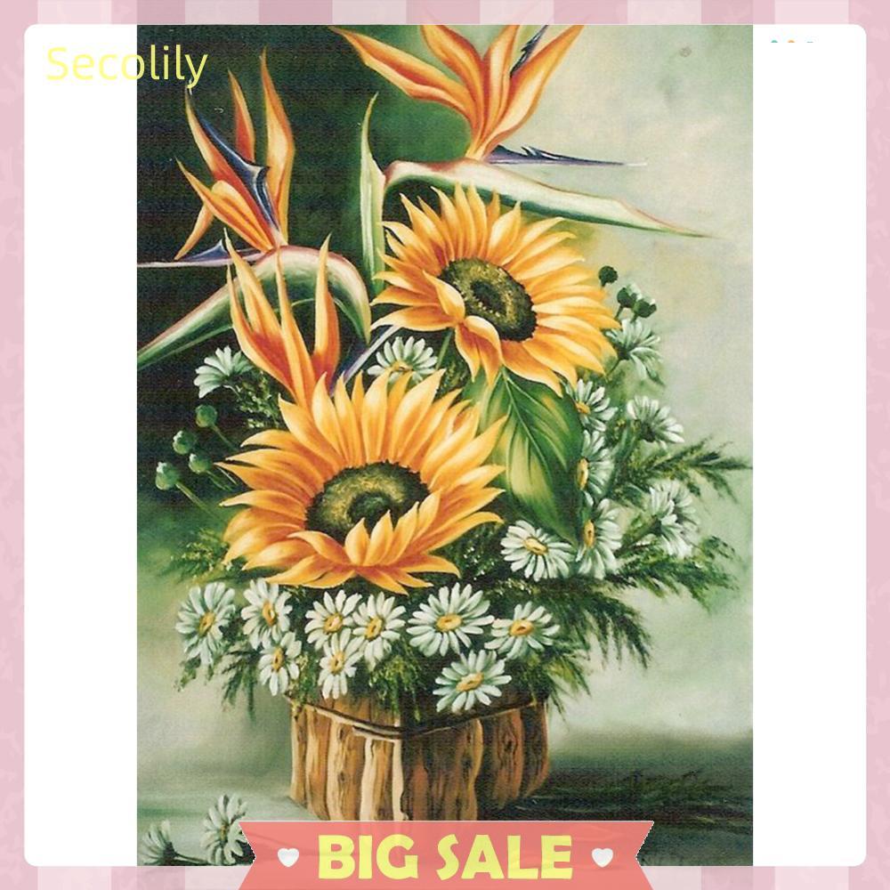 (DB3051) Bộ thêu tranh kim cương vuông 5D DIY Craft (B882) 30x40cm [Secolily.vn]