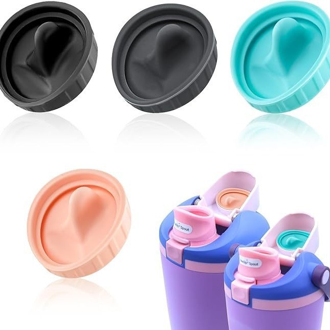 Thay Thế Nút Chặn & Vòng Niêm Phong Silicon Cho Owala FreeZip Sway 30oz / 40oz Tumbler Nắp Chống Rò 