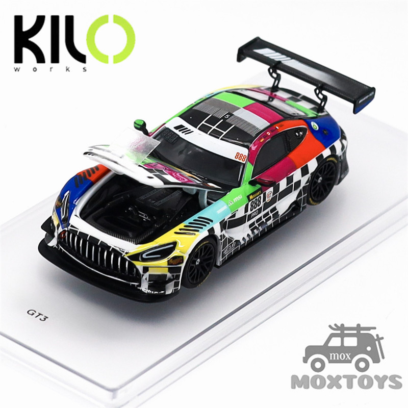 KILO 1: 64 GT3 EVO II Bathurst 12h 2025 #888 Xe mô hình Diecast