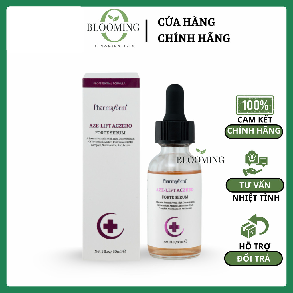 Tinh Chất Pharmaform Aze-Lift Aczero Forte Serum Kiểm Soát Dầu Nhờn, Làm Dịu Da & Hỗ Trợ Giảm Mụn