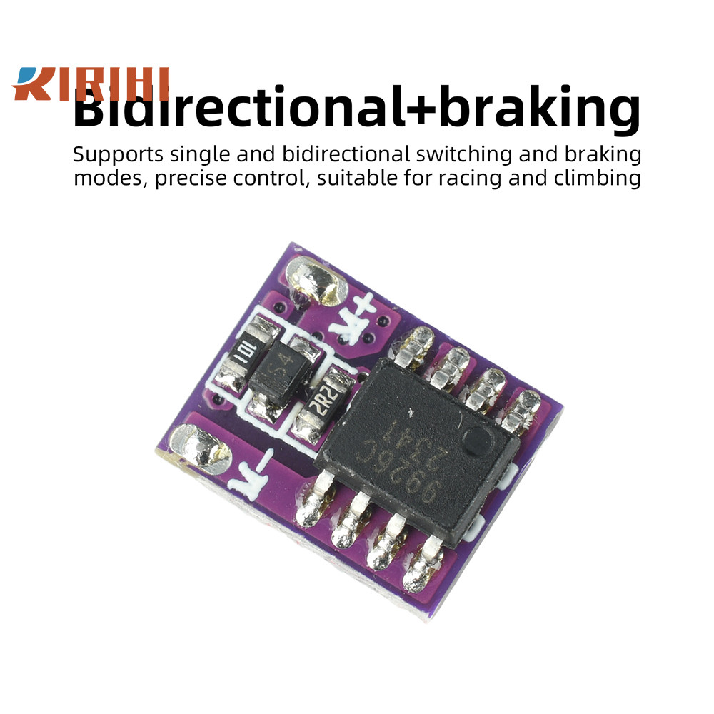 RIRIHI Mini 1S Bàn Chải Một Chiều Và Hai Hướng ESC Điều Khiển Từ Xa Ô Tô Và Máy Bay Sửa Đổi Các Bộ P