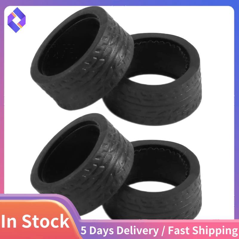 4 Lốp Cao Su Lốp Bánh Xe Cho Xe K969 K989 P929 Iwa04M Iwa02 Mini-Z Mini-D Mini-Q 1 / 28 RC Drift Rac