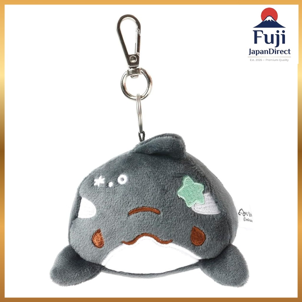 Many a Little Yuruluka Plush Toy Mochi Mochi Face Mascot Key Ring Miruuka Keychain Key Chain Ball Ch