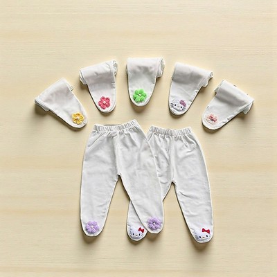 Quần tất hình thú cho bé gái sơ sinh 1 2 tuổi MINTSCLOSET Mint's Closet - QR8652 - QR8636 - QR8610 - QR8614 - QR8628