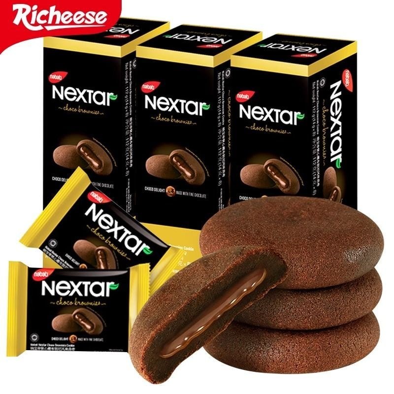 Indonesia Nhập Khẩu Phô Mai Giàu NEXTAR NEXTAR Mềm Vui Nhộn Brownie Chocolate Tập Trung Bánh Quy Bán