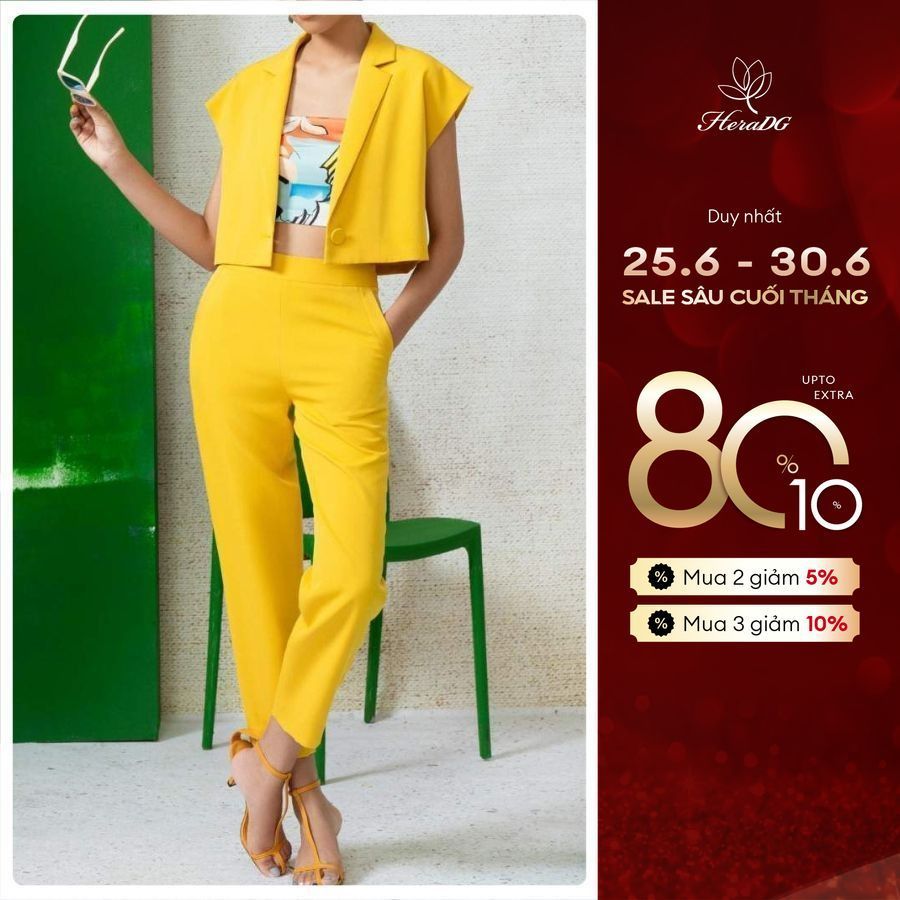 Quần dài ống côn HeraDG - STBA019Q