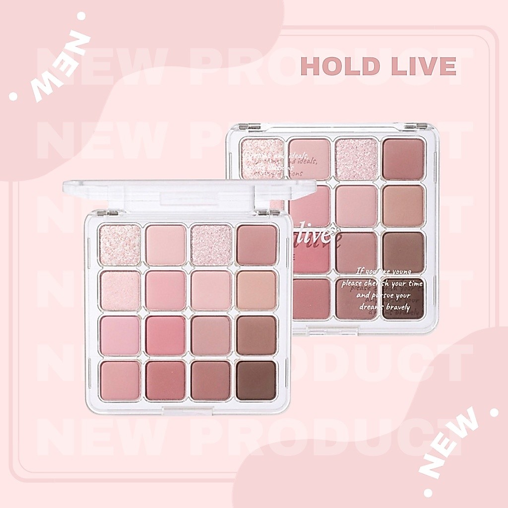 Bảng mắt 16 ô Hold Live Sunset Magic Eyeshadow Tray (HL716)