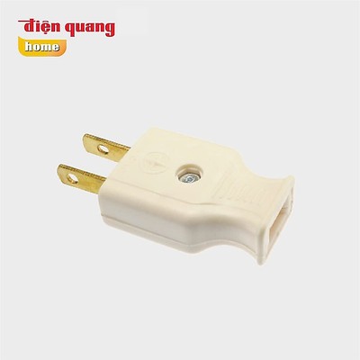 Set 5 Phích cắm chân dẹt Điện Quang PC 1/2A-02