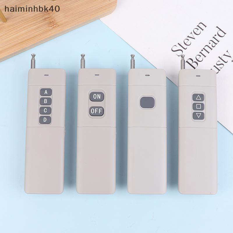 433Mhz 3000M Dài Phạm vi công suất cao RF điều khiển từ xa Transmitter Receiver 1/2/4CH