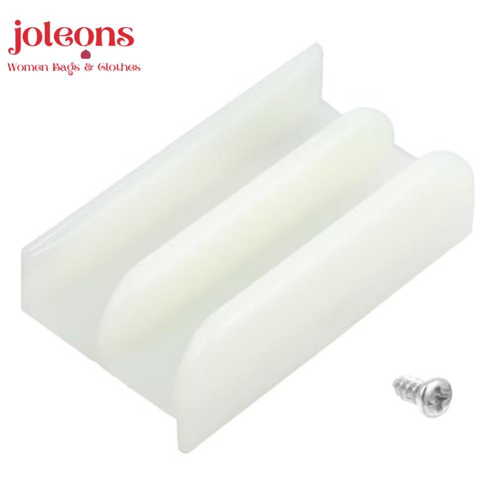 Đường ray dưới cửa tắm trượt JOLEONS M6219, Kính dày 7 / 16 inch Đường ray nhựa 1 / 2 inch, Xây dựng
