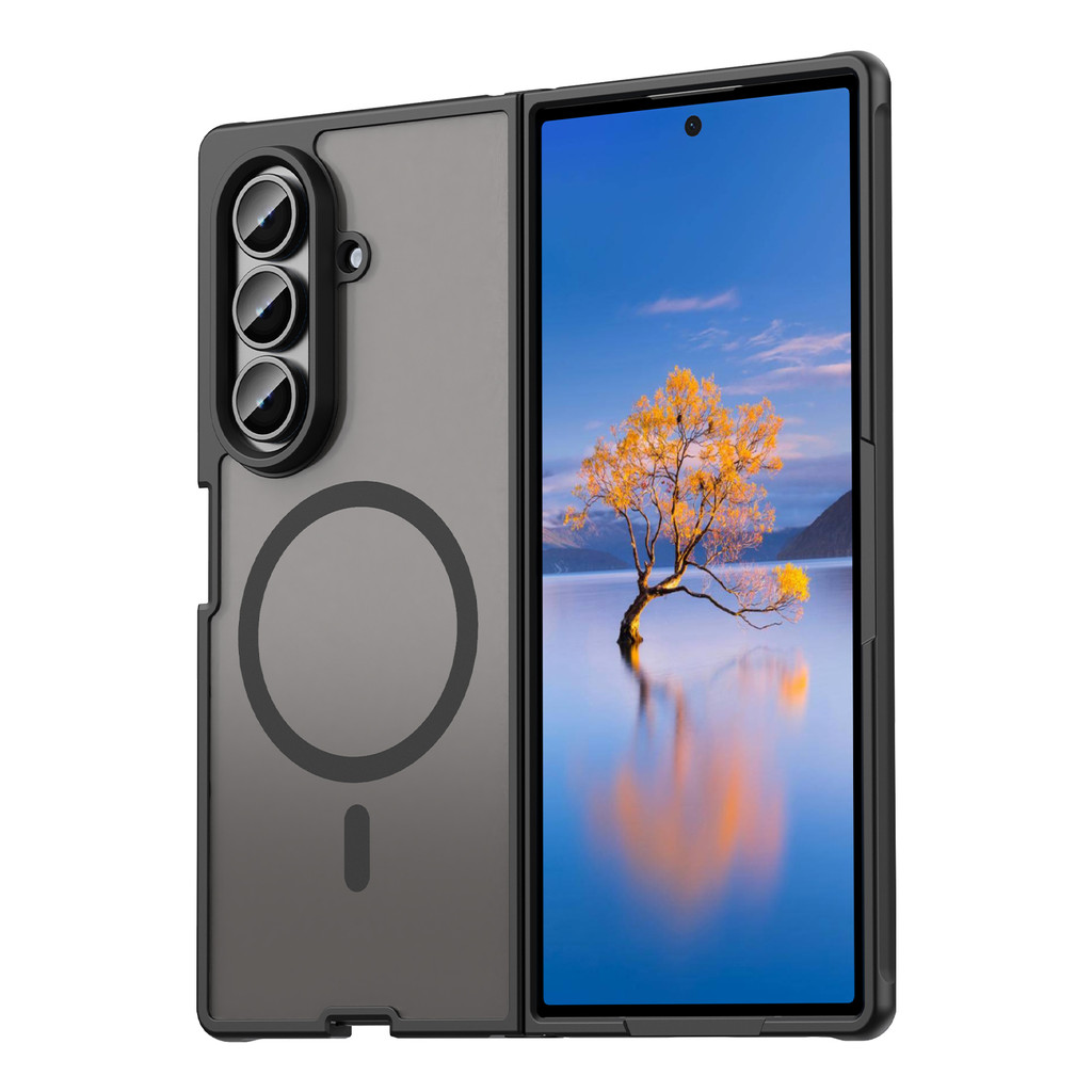Ốp lưng Z Fold7 Luxury Slim Matte Case Samsung Galaxy Z Fold 7 PC TPU Hybrid Armor Cover