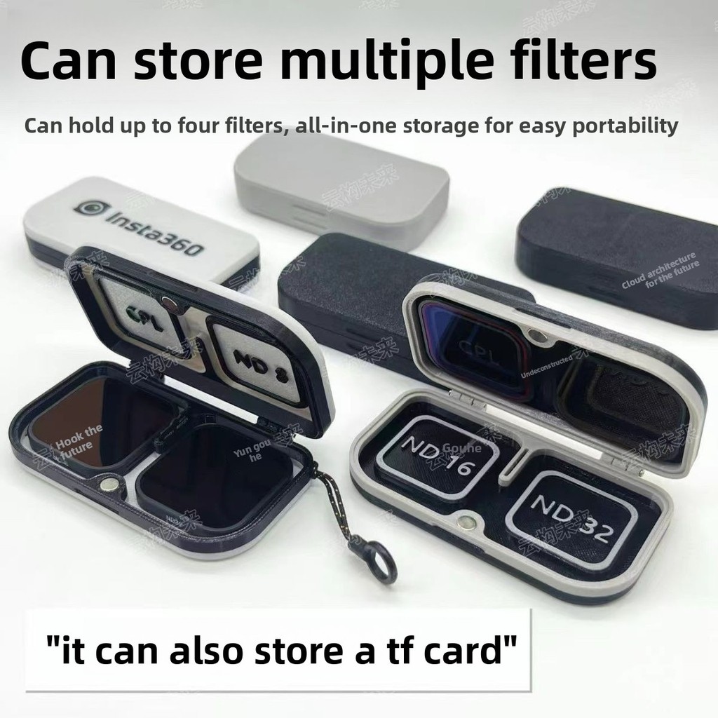 Thiết kế chính hãng / insta360 acepro1 / 2 Mount Filter Storage Box ND Filter Storage Box