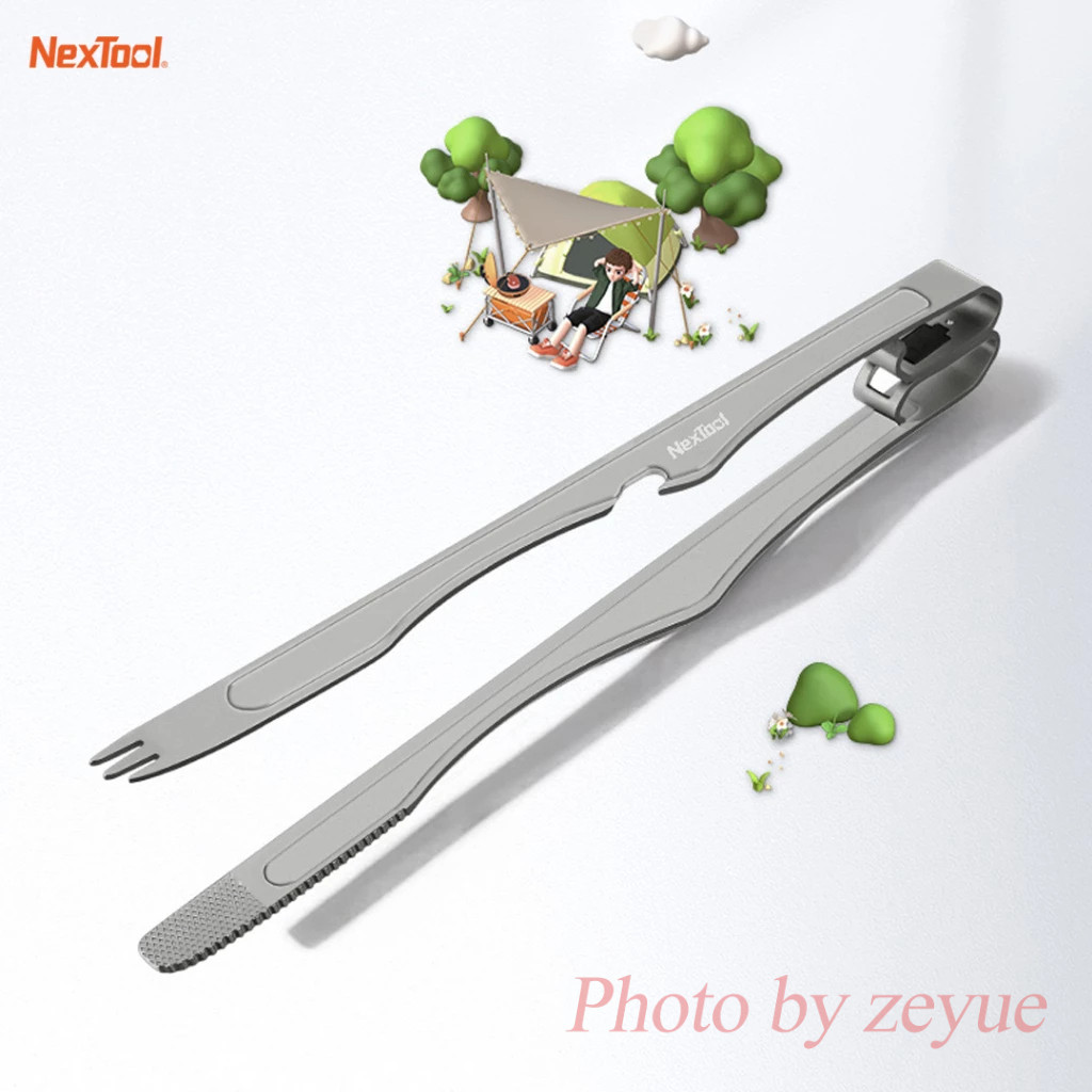 [KF] Nextool Nextool Lưỡi titan đa chức năng Lưỡi nướng thịt nướng Bít tết nướng Hàn Quốc Lưỡi đặc b