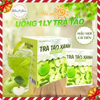TRÀ TÁO XANH ADELA cải tiến thế hệ mới hỗ trợ giảm cân, đẹp da, hỗ trợ kiểm soát cân nặng Kelly Detox (12 gói/ hộp)